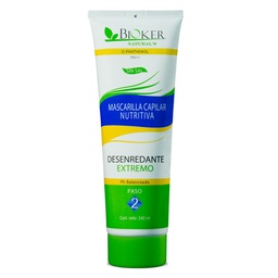 [7591485003318] Mascarilla Capilar Nutritiva Paso 2 Bioker 240 ml