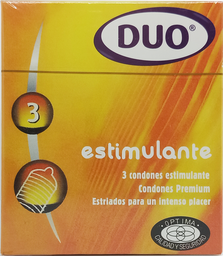 [4005800255069] Condones Estimulante DUO 3 Unidades