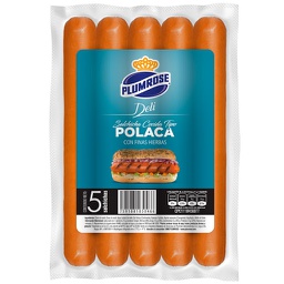 [007587] Salchicha Deli Polaca Plumrose 5 unidades