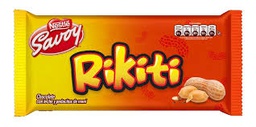 [7591016854143] Chocolate con Leche y Maní Rikiti Savoy Nestle 130 g