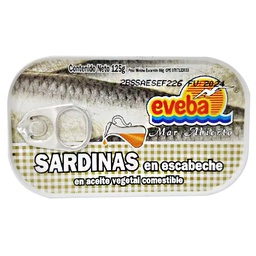 [007588] Sardinas en Escabeche Eveba 125 g