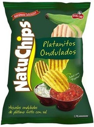 [7591206114262] Platanitos Ondulados Natuchips Frito Lay 145 g