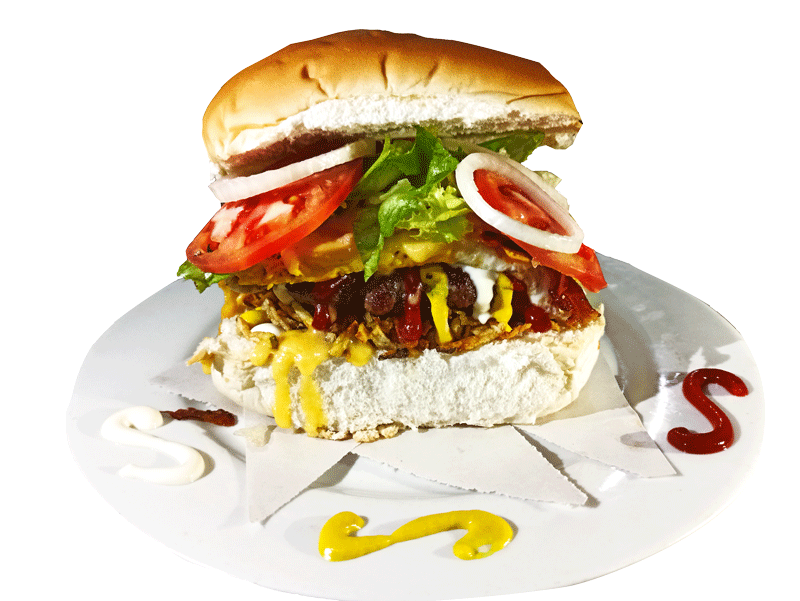 [1022] Hamburguesa Modelo