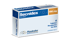 [7594001101475] Secnidex 500mg x 4 Cápsulas PLUS ANDEX