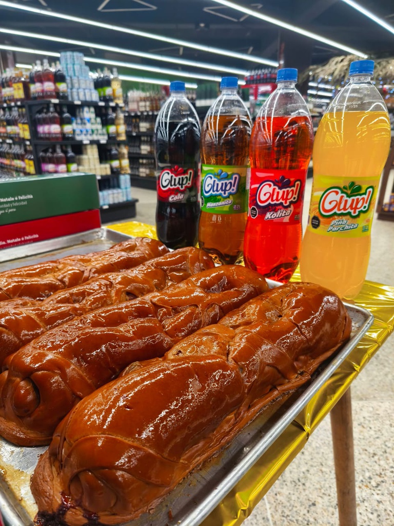 [6777] Combo De Pan de Jamón + Bebida Refrescante 2Lt