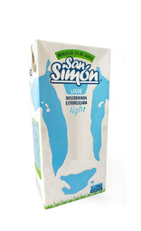 [756914000265] Leche Descremada Light San Simón 1L