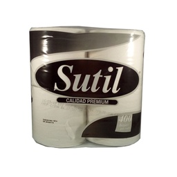 [7591169082486] Papel Higienico Calidad Premium Sutil 400 Hojas