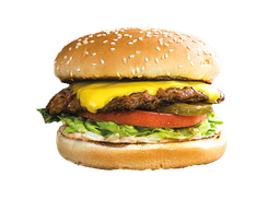 [4621] Cheese Burguer de Carne Modelo