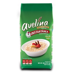 [7592450000127] Avena en Hojuelas Instantánea sin gluten Avelina 400g