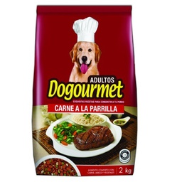 [7591002300517] Alimento Completo para Perros Adultos Carne Parrillera Dogourmet 2 Kg