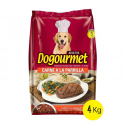 [001157] Alimento Completo para Perros Adultos Carne Parrillera Dogourmet 4 Kg