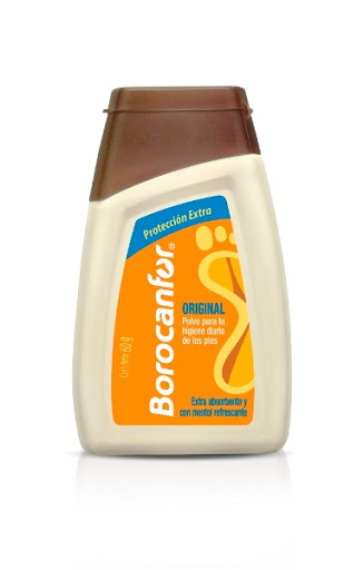 Talco Para Pies Original Borocanfor 60g