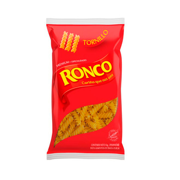 Pasta Premium Tornillo Ronco 1 kg