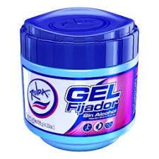 Gel Fijador Anti Caspa Azul Rolda 250g