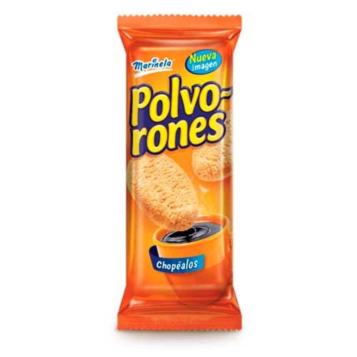 Galletas Con Sabor a Naranja Polvorones Marinela 75gr