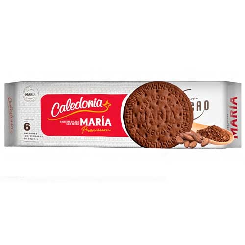 Galletas Maria Cacao 6 Und Caledonia
