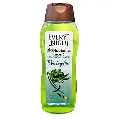 Champú Bio Té Verde y Áloe Every Night 365ml