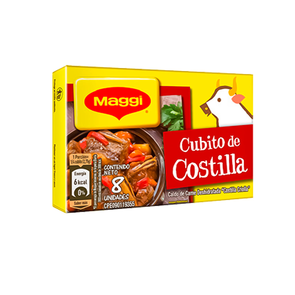 Cubito Costilla Criolla Maggi 8 Uni