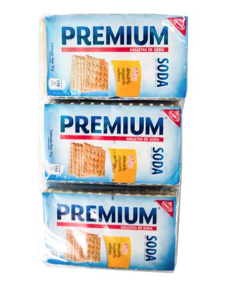 Galletas de Soda Premium Nabisco 6-S 200gr