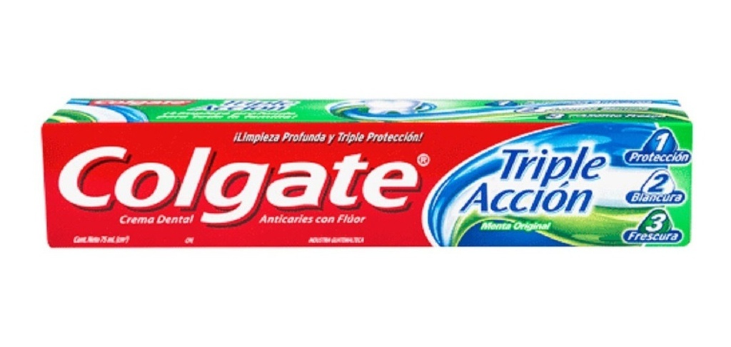 Crema Dental Triple Accion Colgate 100 ml