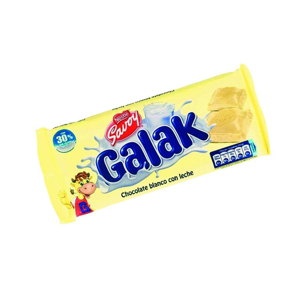 Chocolate Blanco Galak Savoy Nestle 130 g