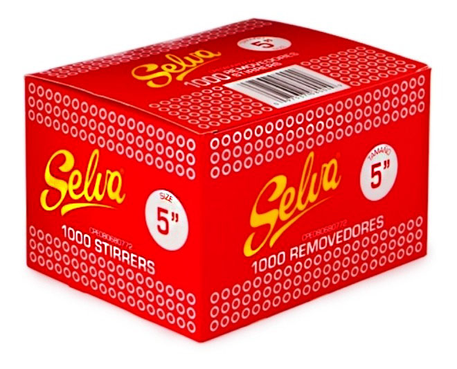 Caja de Removedores de Café Selva 1000 unid.