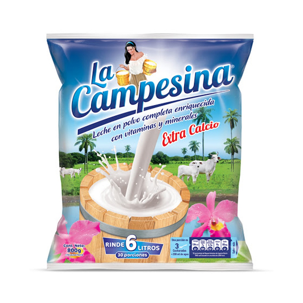 Leche en Polvo 800 g La Campesina