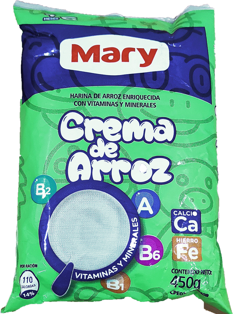 Crema de Arroz Mary 450g