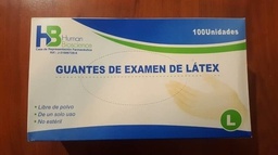 [000443] Guantes  de Examen de Látex por Unidad (SMIL) Human Bioscience