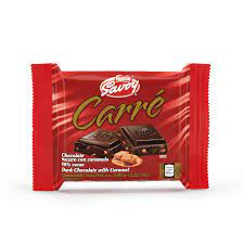 [7591016855430] Chocolate Oscuro Carre Con Caramelo 100g Nestle