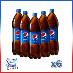 [0913] Pack 6 Unidades Pepsi 2 Lt
