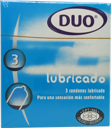 [4005800254963] Condones Lubricado DUO 3 Unidades