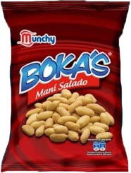 [7592708000190] Maní Salado Boka's 170 G Munchy