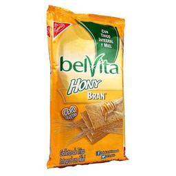 [7590011890910] Galleta de Trigo con Miel Integral Belvita 252g 9 uni