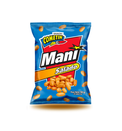 [7592811000209] Maní Salado Snacks Cometin 185 g