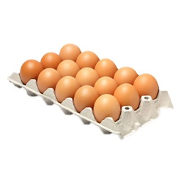 [002227] Medio Cartón de Huevo 15 Unidades