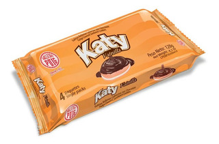 [7591082002516] Galletas Cubiertas con Chocolate Katy Puig 4 paquetes 128g