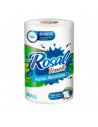 [7591098000759] Toallin  Multiusos Rosal Towels 80 Hojas