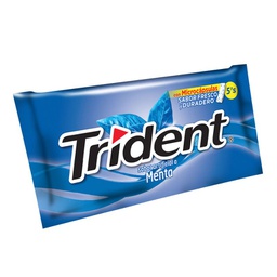 [7622201776664] Goma de Mascar Sabor Artificial a Menta Trident 8,5g