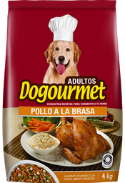[7591002300449] Alimento Completo para Perros Adultos Pollo a la Brasa Dogourmet 4 Kg