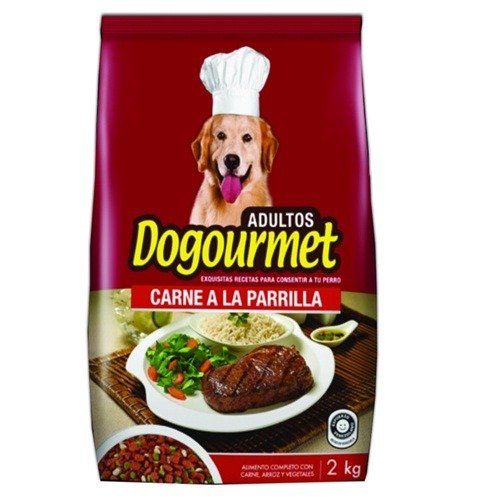 Alimento Completo para Perros Adultos Carne Parrillera Dogourmet 2 Kg