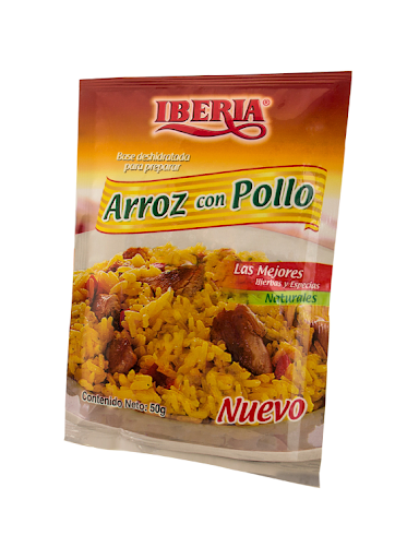 Base Deshidratada de Arroz con Pollo Iberia 50 g