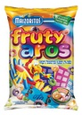 [7591039535012] Cereal a base de Maíz Trigo y Avena Fruty Aros Maizoritos 240 gr