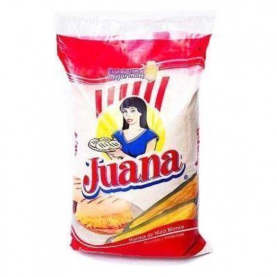 Harina de Maiz Blanco Clasica Juana 1 Kg