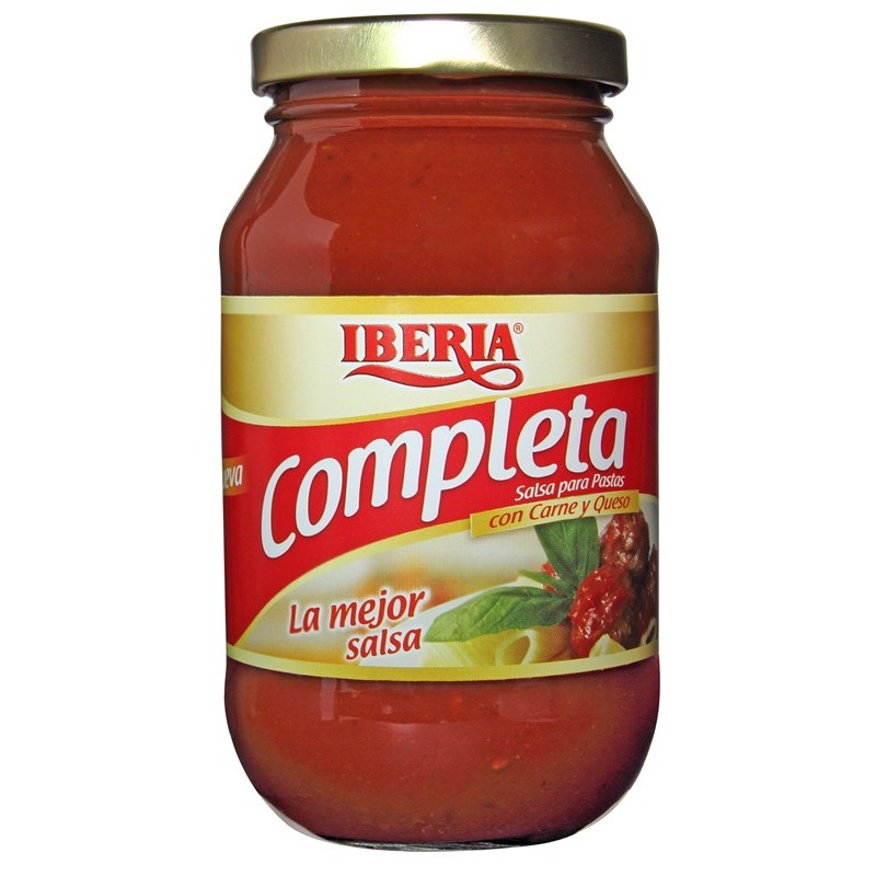 Salsa para Pasta Completa Iberia 490 g