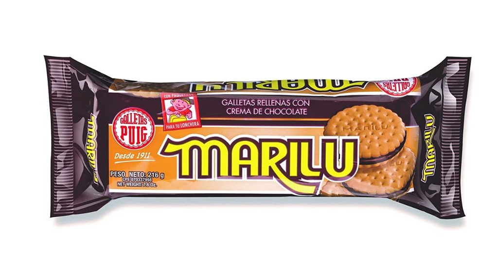 Galletas Marilú Chocolate PUIG 216 g
