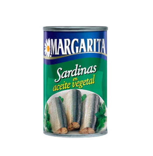 Sardina En Salsa En Aceite MARGARITA 170 Gr