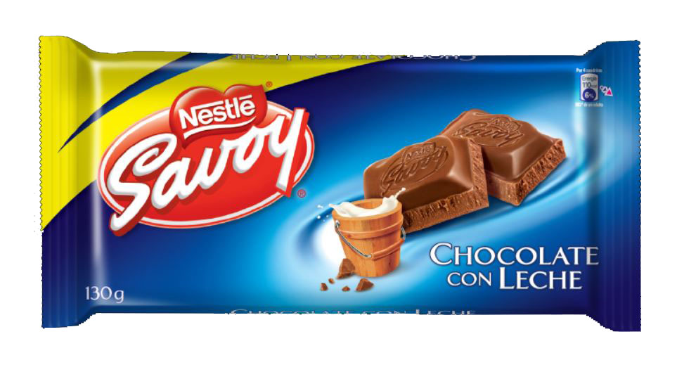 Chocolate con Leche Savoy 130 g