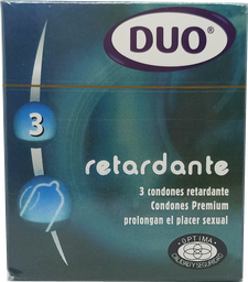 [4005800255045] Condones Retardante DUO 3 Unidades