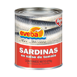 [7593251001115] Sardinas en Salsa de Tomate Eveba 270 g
